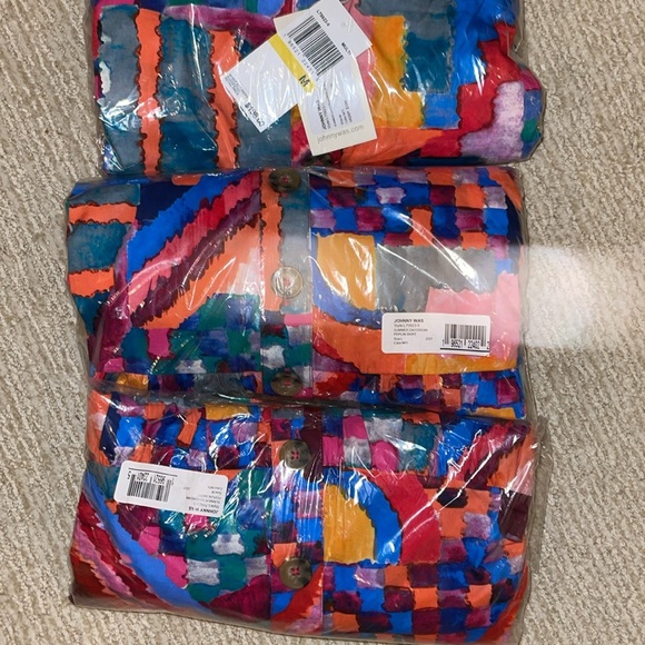 NWT Johnny Was Summer Daydream Poplin Tiered Maxi Skirt - Picture 8 of 9